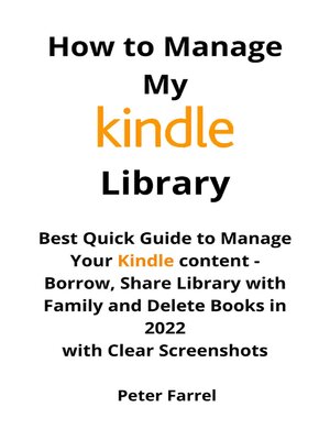 cover image of How to Manage My Kindle Library